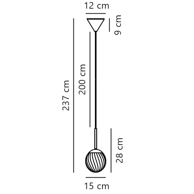 Nordlux Chisell 15 Hanglamp