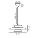 Nordlux Carmen 45 Hanglamp