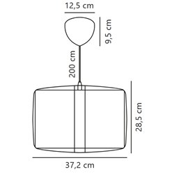 Nordlux Cardine 35 suspension lamp