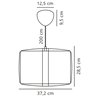 Nordlux Cardine 35 suspension lamp