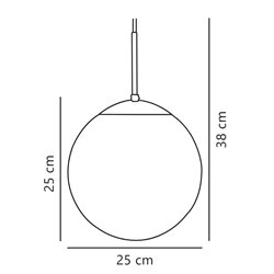 Nordlux Cafe 25 suspension lamp