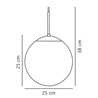Nordlux Cafe 25 suspension lamp