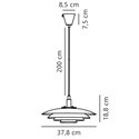 Nordlux Bretagne 38 Hanglamp