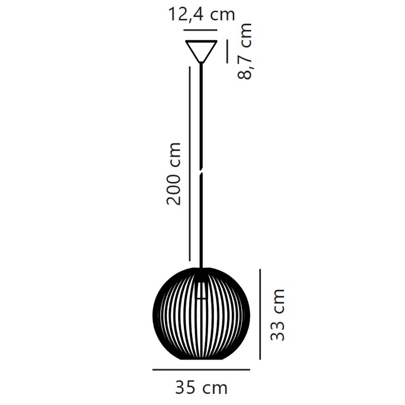 Nordlux BERONI 35 Hanglamp
