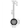 Nordlux BERONI 35 suspension lamp