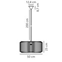Nordlux Asti 50 Hanglamp