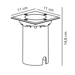 Nordlux Andorant [IP67] floor lamp - Outdoor