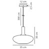 Nordlux Alton 35 suspension lamp