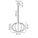 Nordlux Aeron 60 Hanglamp