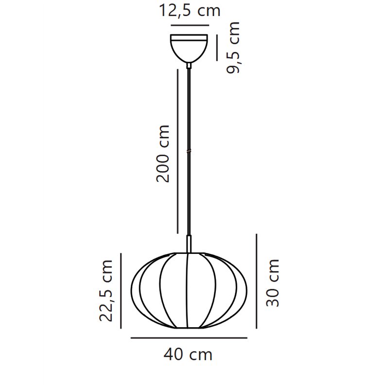 Nordlux Aeron 40 Hanglamp