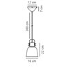 Nordlux Adrian 16 suspension lamp