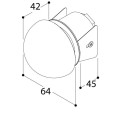 TAL CHROMOS wandlamp