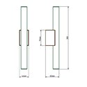 Tekna ARTON Phare Single Small Wandlamp