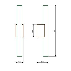 Tekna ARTON Phare Single Small Wall lamp