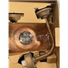 Tekna NAUTIC Butterfly 90° Wall lamp - Copper - Matte Glass - Outlet