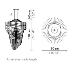 Slamp ARIA SUSPENSION