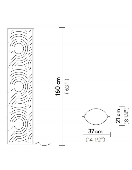 Slamp VENTI TUBE EXTRA LARGE