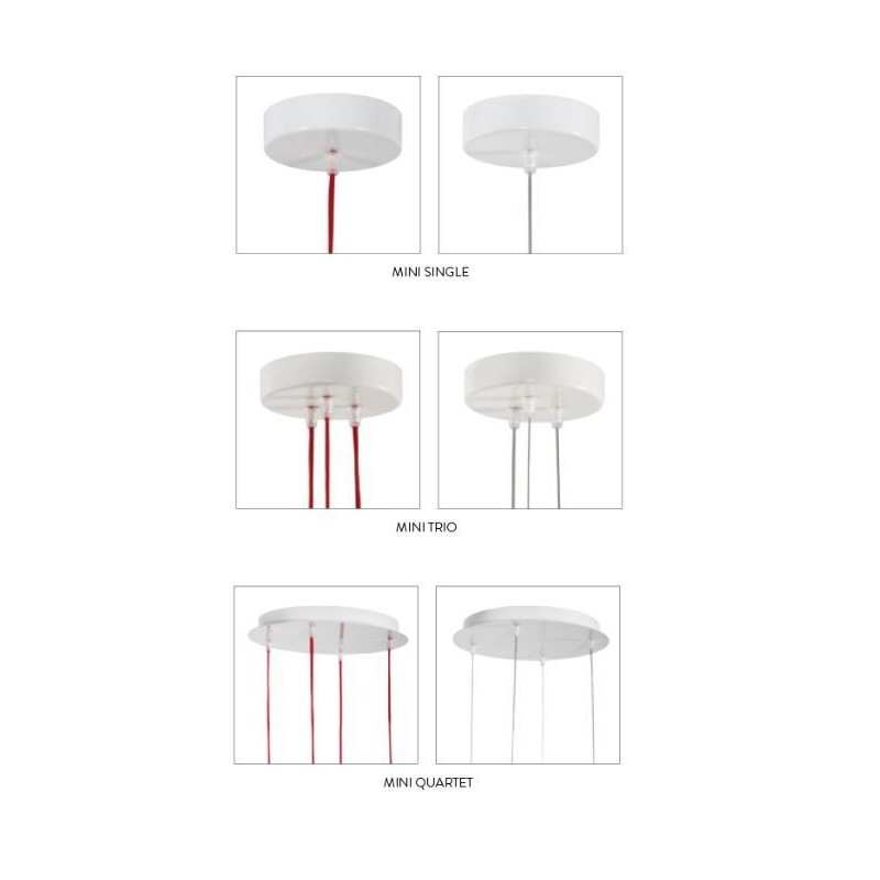 Slamp VELI MINI SINGLE COUTURE SUSPENSION LAMP