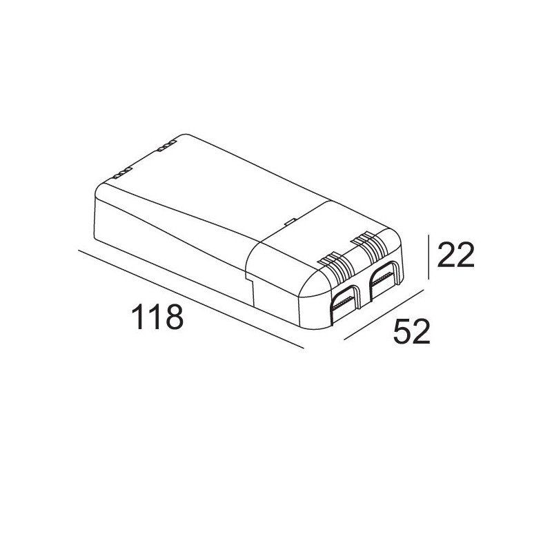 Delta Light LED POWER SUPPLY MULTI-POWER DIM7