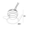 Delta Light PARTOU AC DIM8 Recessed spot