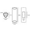 Jacco Maris Clark Outdoor LED 30cm wall lamp