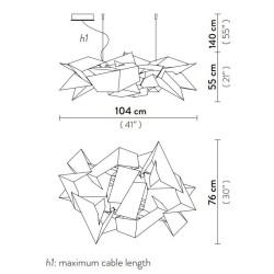 Slamp CORDOBA SUSPENSION LAMP