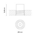 Vibia Bind solo Ø 4 cm Narrow - 6650 inbouwspot