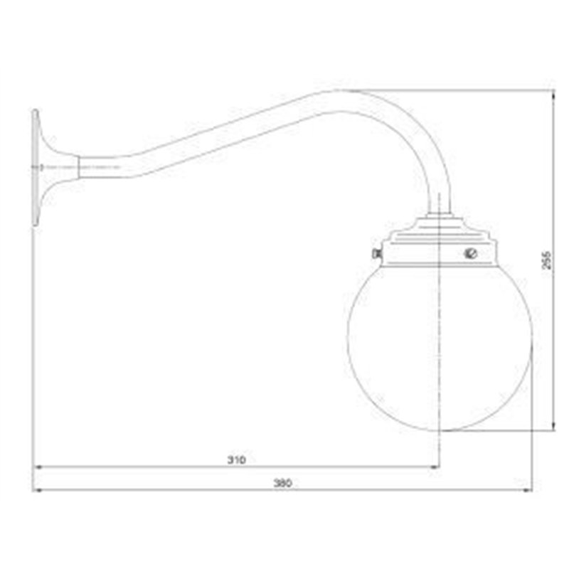 Tekna NAUTIC CLOVELLY Wandlamp