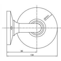 Tekna NAUTIC Docklight Wall Wall lamp