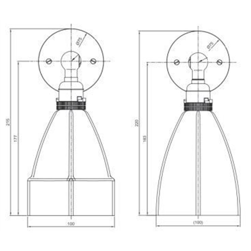 Tekna NAUTIC STIFFKEY Wandlamp