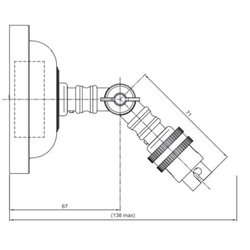 Tekna NAUTIC LILLEY SPOT - LED (Lamp and driver inclusive) Ceiling lamp