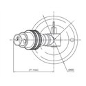 Tekna NAUTIC LILLEY SPOT - LED (Lamp and driver inclusive) Plafondlamp
