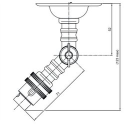 Tekna NAUTIC LILLEY SPOT - LED (Lamp and driver inclusive) Ceiling lamp