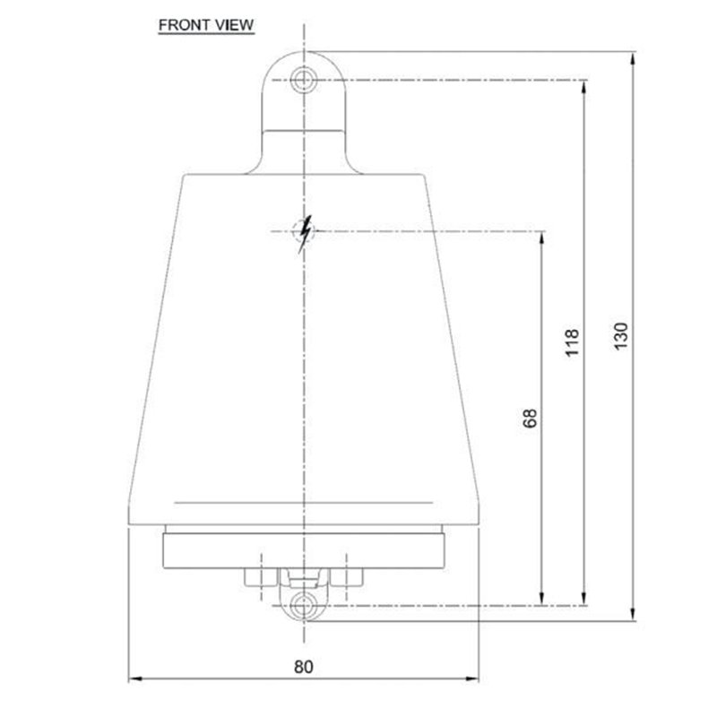Tekna NAUTIC SPREADERLIGHT 230V - LED Wandlamp