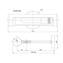 Tekna NAUTIC PICTURE LIGHT SMALL Wall lamp
