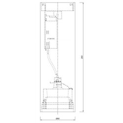 Tekna NAUTIC TUBE CEILING Ceiling lamp