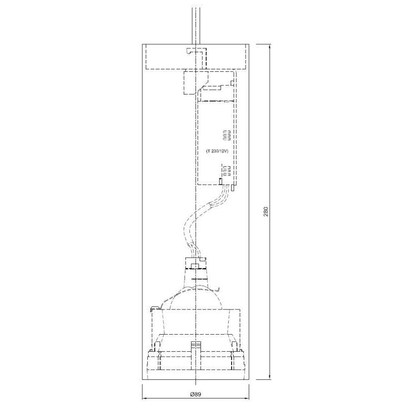 Tekna NAUTIC TUBE HANGING Hanglamp