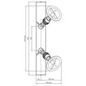 Tekna NAUTIC LILLEY SPOT ON RAIL 2 - LED (300MM) Plafondlamp
