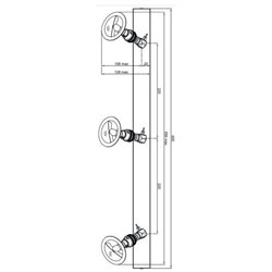 Tekna LILLEY SPOT ON RAIL 3 - LED (600MM) Ceiling lamp
