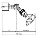 Tekna NAUTIC LILLEY SPOT ON RAIL 4 - LED (900MM) Plafondlamp