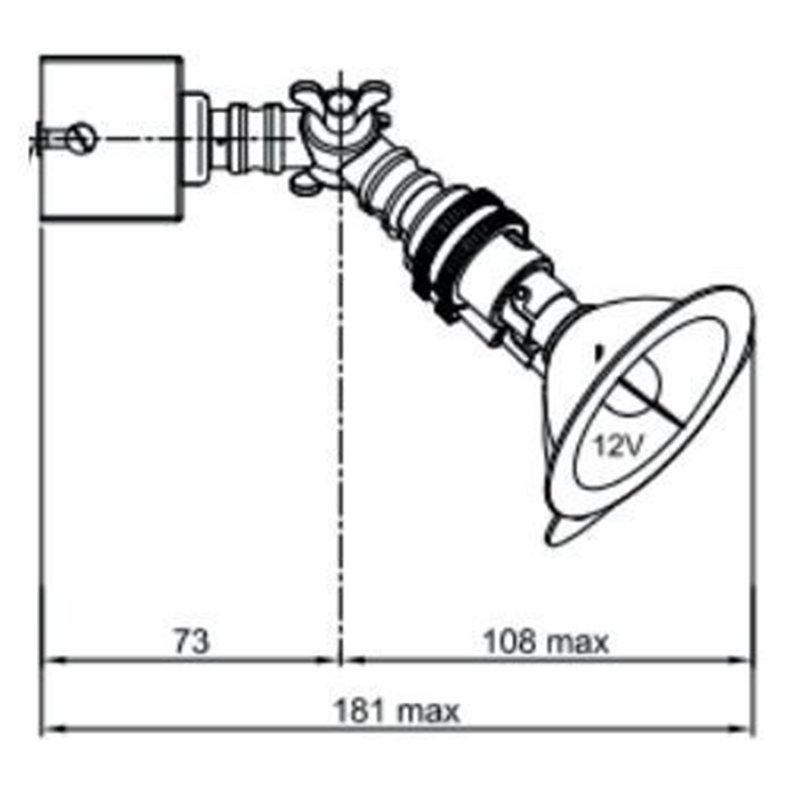 Tekna NAUTIC LILLEY SPOT ON RAIL 4 - LED (900MM) Plafondlamp