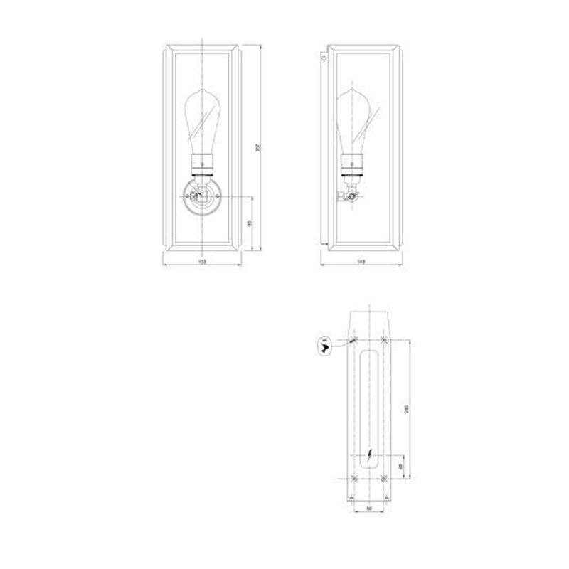 Tekna NAUTIC Annet Wandlamp