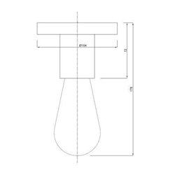 Tekna NAUTIC Cod D Ceiling lamp