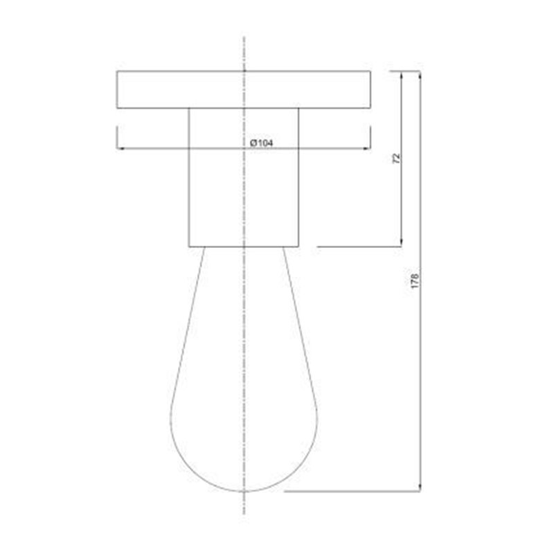 Tekna NAUTIC Cod D Plafondlamp