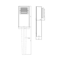 Tekna NAUTIC Country Bollard light