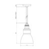 Tekna NAUTIC Loft 600mm Suspension lamp