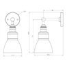 Tekna NAUTIC Loft Wall lamp