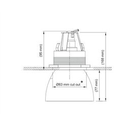 Tekna NAUTIC Loft Recessed lamp