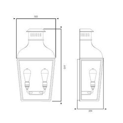 Tekna NAUTIC Montrose City Wall lamp
