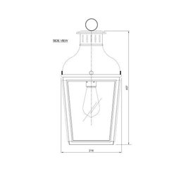 Tekna NAUTIC Montrose Small Suspension lamp